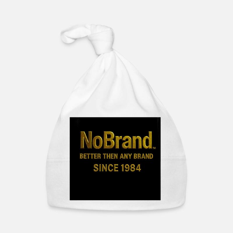 NoBrand 1984 design de texte doré Bonnet bio Bébé