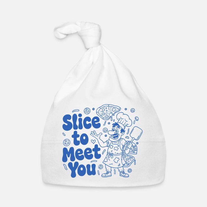 Slice to Meet You – Pizza Chef Bonnet bio Bébé