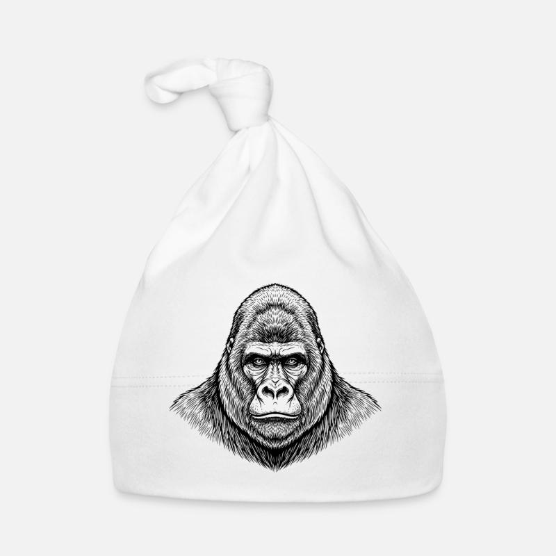Gorilla Baby Bio-Mütze