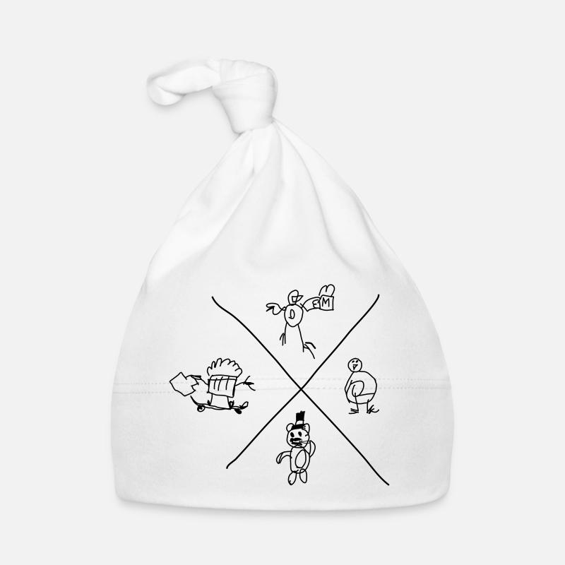 Doodle Core Organic Baby Cap