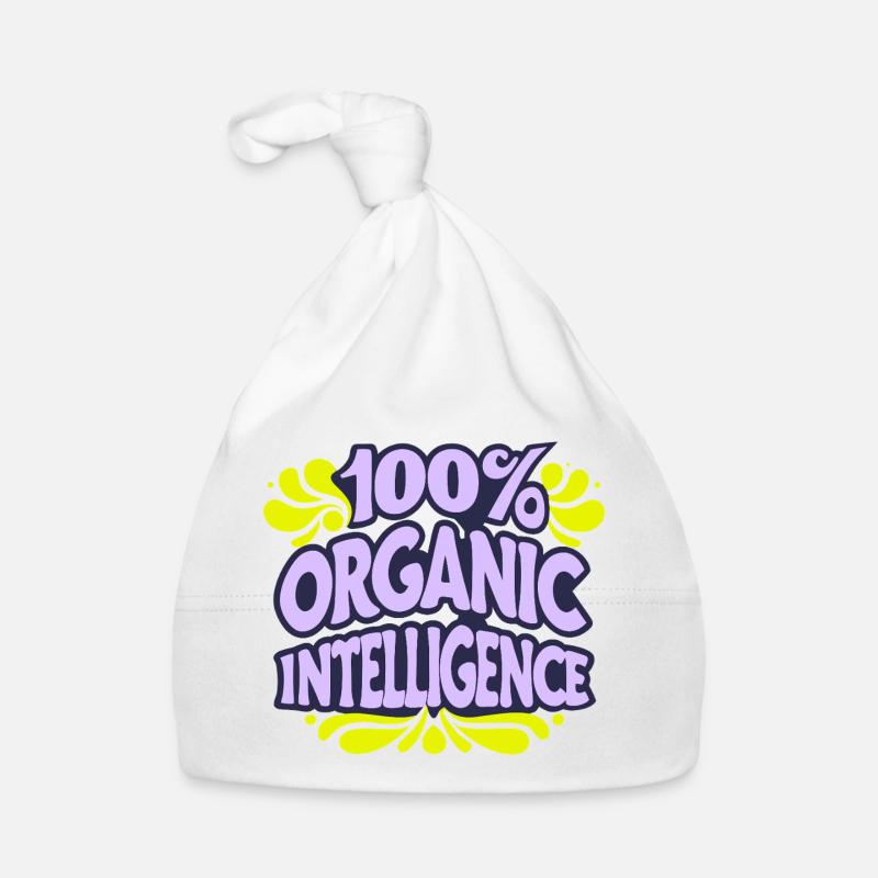 100% Organic Intelligence, Not an AI Organic Baby Cap