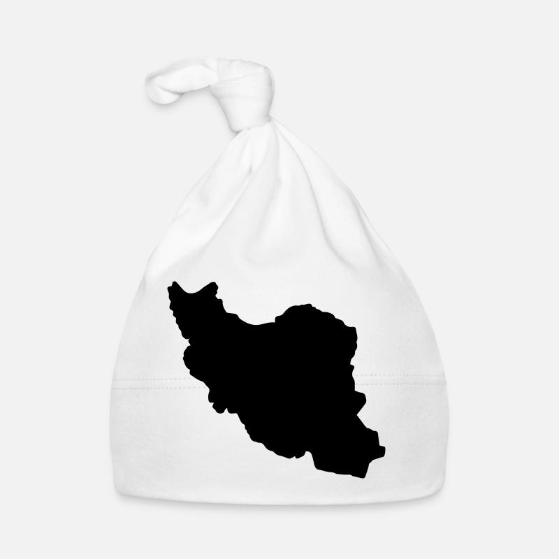 Iran Silhouette Baby Bio-Mütze