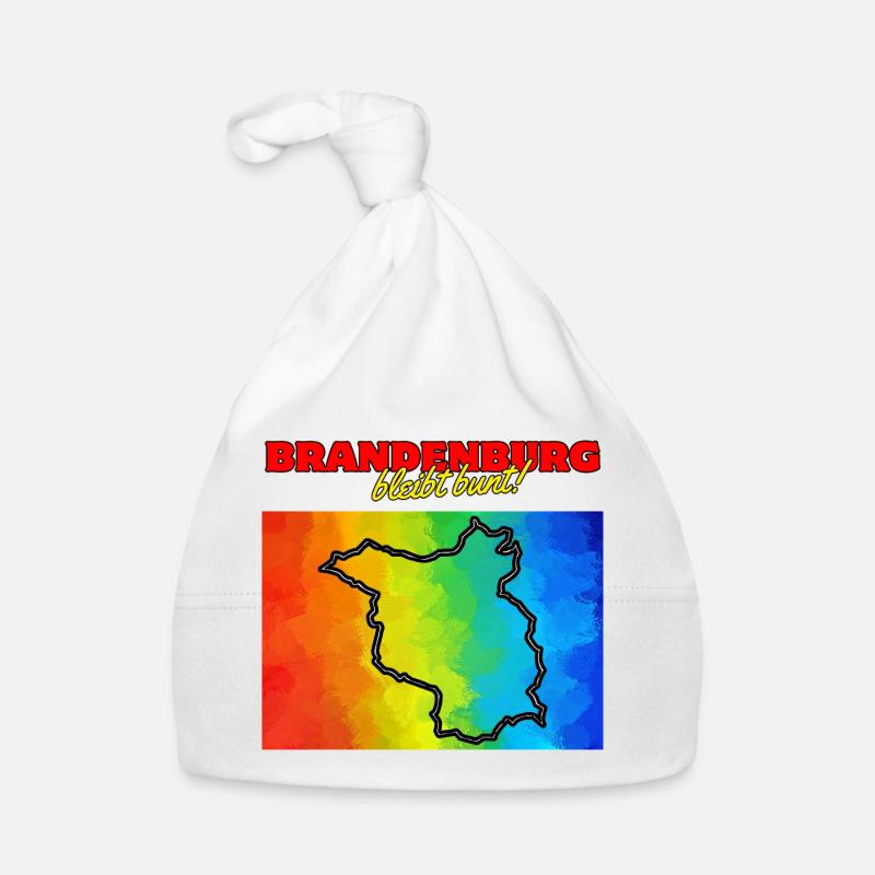 LE BRANDEBOURG RESTE COLORÉ ! PAS DE NZS, PAS DE DROIT Bonnet bio Bébé