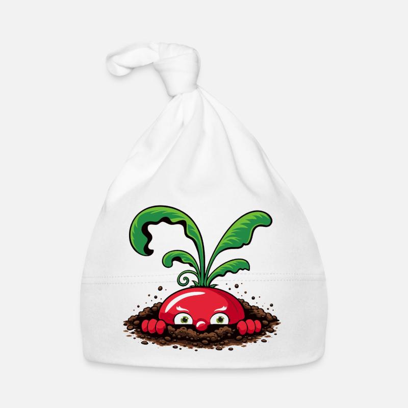 Radis curieux de la terre Bonnet bio Bébé