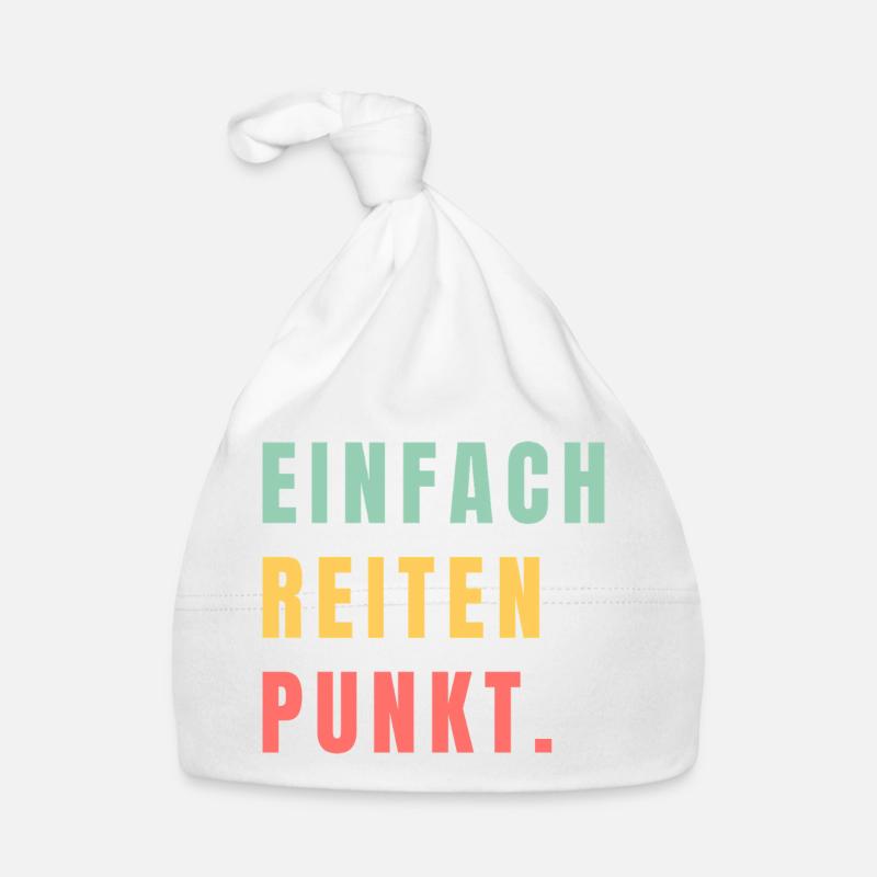 Easy riding point. Organic Baby Cap