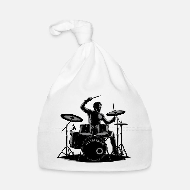 Drums - Drums No Tai Ming Pun No Timing Organic Baby Cap