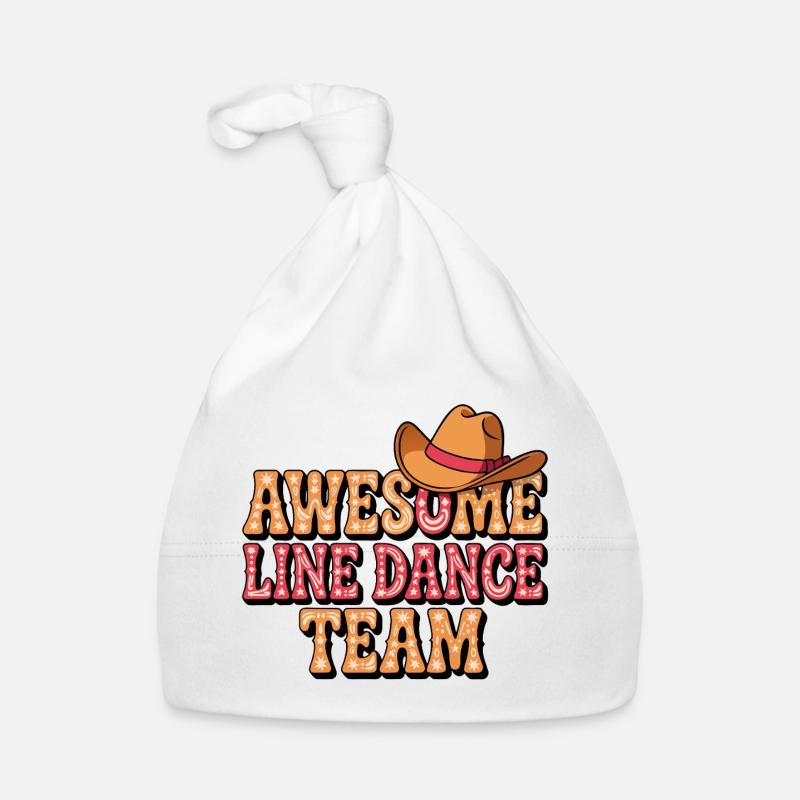 Awesome Line Dance Team Organic Baby Cap