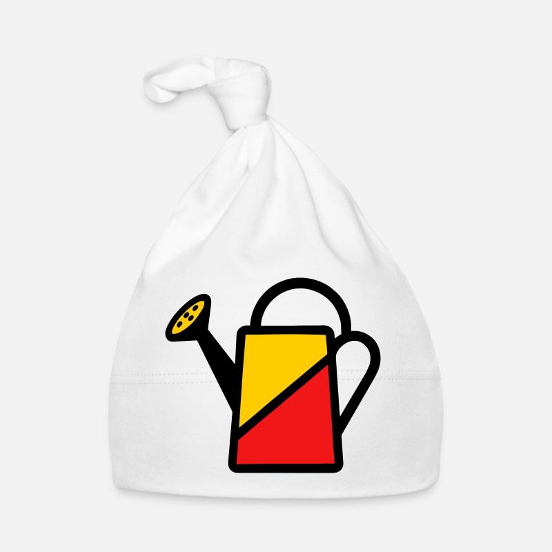 Two-tone watering can tool vegetable gardener Organic Baby Cap