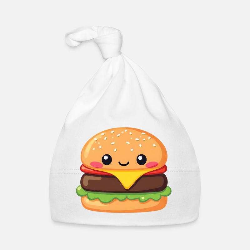 hamburger Organic Baby Cap