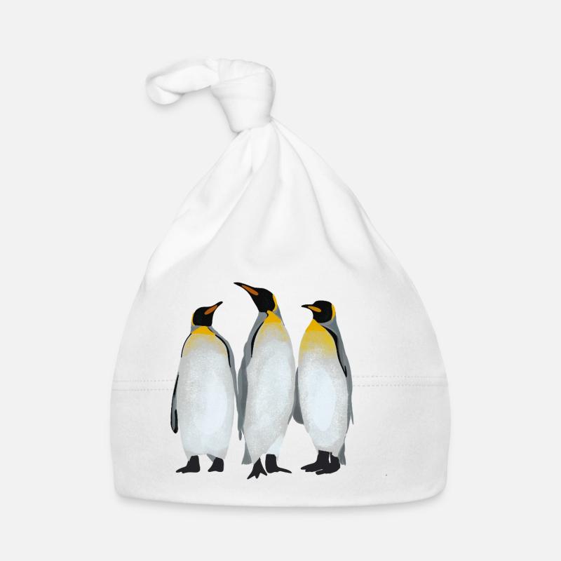 Three Penguins Organic Baby Cap