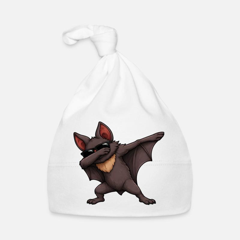 Tamponnage de la chauve-souris Bonnet bio Bébé