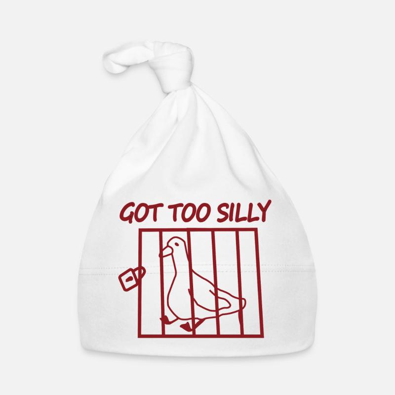 Caged Dove Got Too Silly Organic Baby Cap