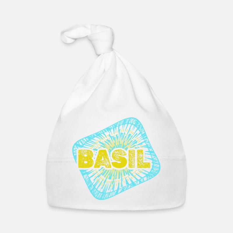 Basil as a hobby Organic Baby Cap