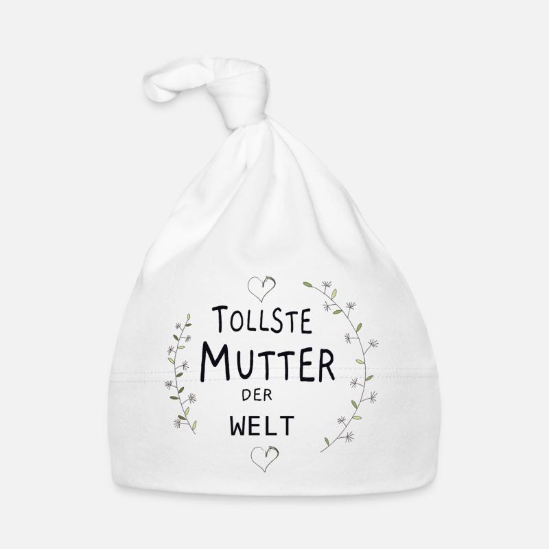 Tollste Mutter der Welt Baby Bio-Mütze