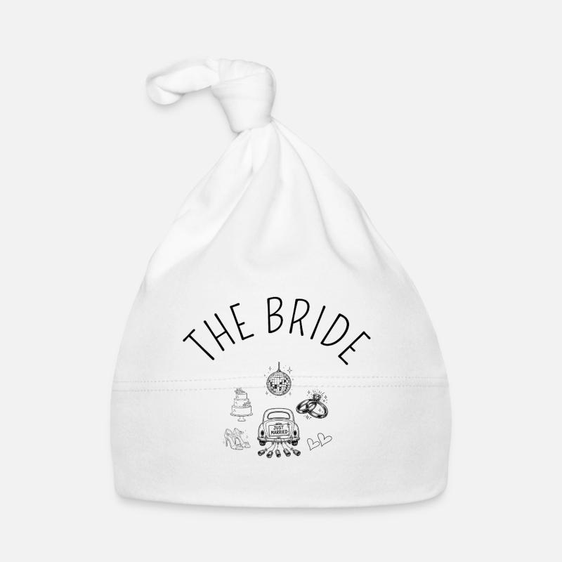 Mariage - La Mariée - Clip Art Bonnet bio Bébé