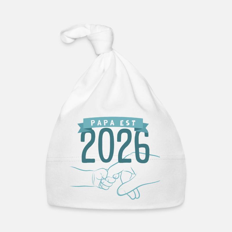 papa2026 Baby Bio-Mütze