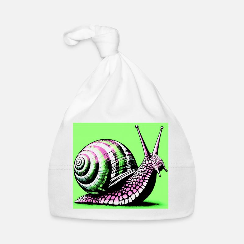 Schnecke Baby Bio-Mütze