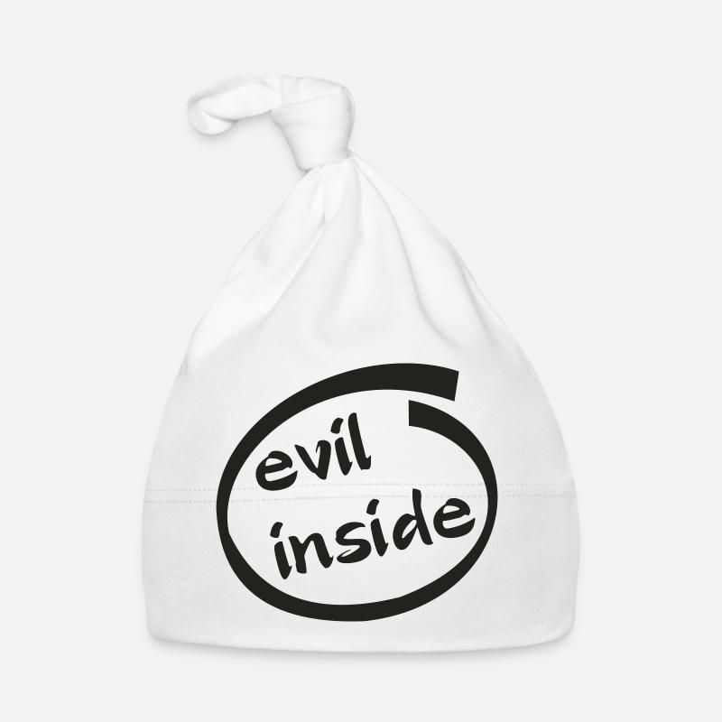Graphique du mal à l’intérieur de l’anneau Bonnet bio Bébé