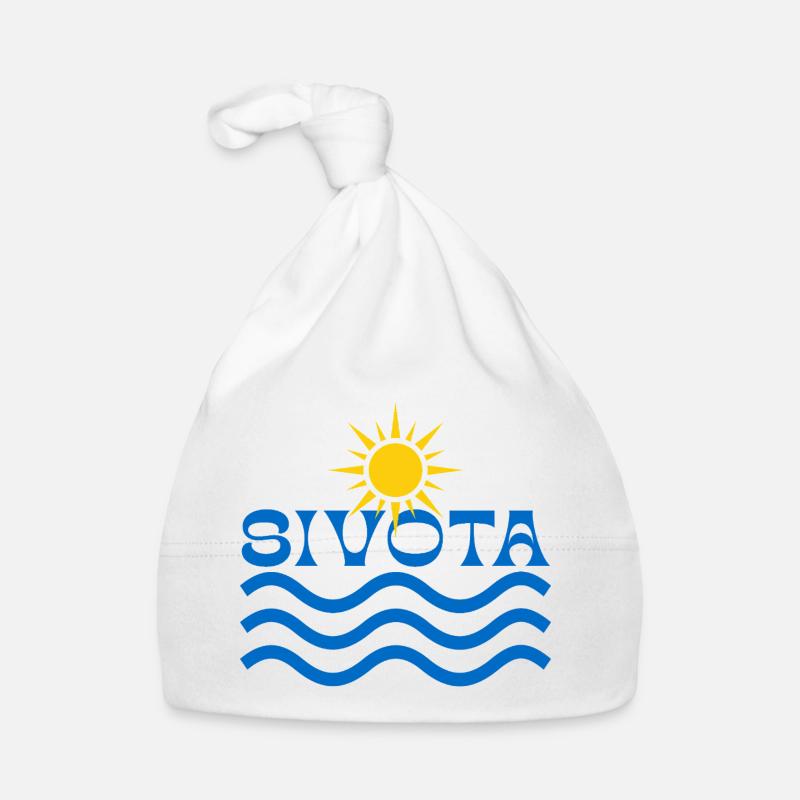 Sivota Sun Waves  Organic Baby Cap