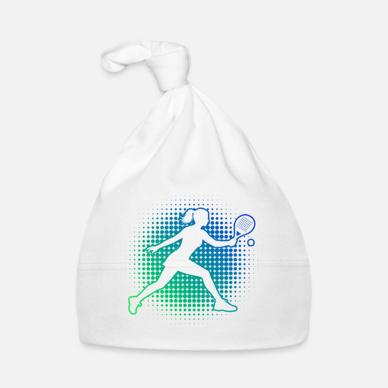 Padel Equipment Gift Idea for Padel Balls Fans Organic Baby Cap