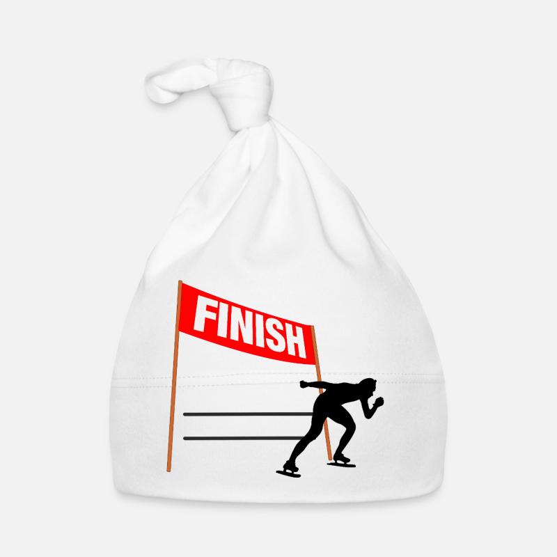 Skating Finish Custom Organic Baby Cap