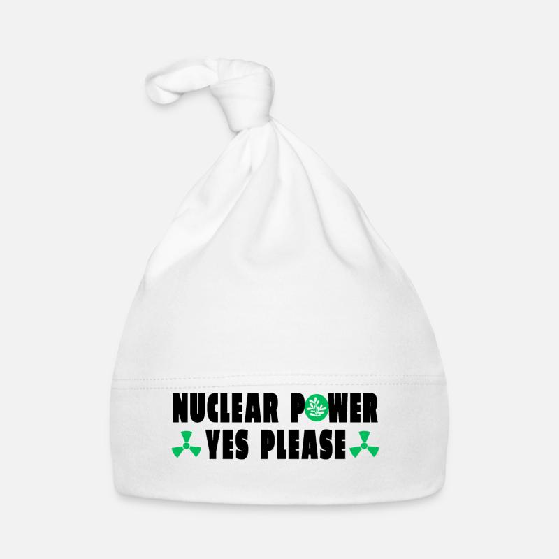 Nucléaire Oui, s’il vous plaît Bonnet bio Bébé
