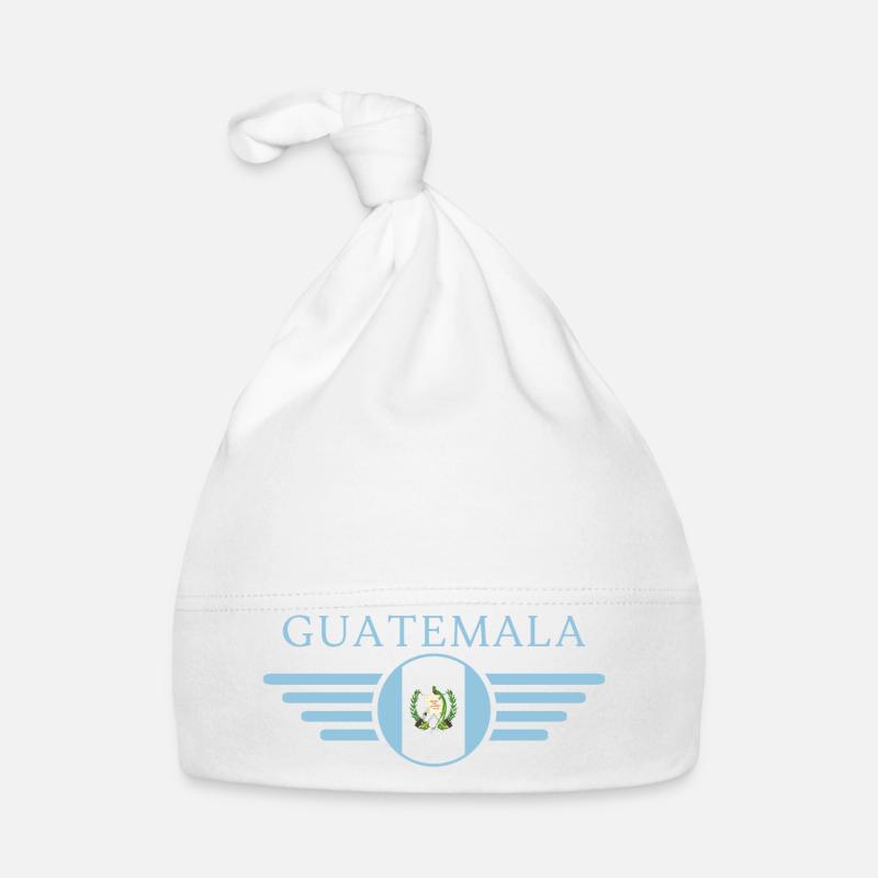 J’aime la Grèce, Style Design T-Shirt - Bonnet bio Bébé - blanc