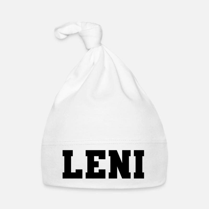 Name - Leni Baby Bio-Mütze