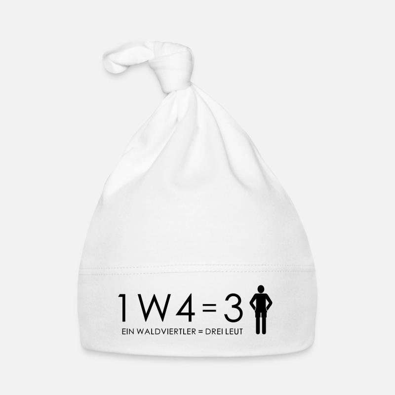 1 Waldviertler = 3 Leut Baby Bio-Mütze