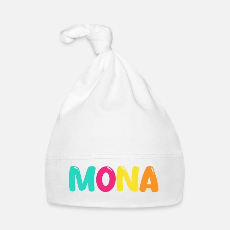 Name - Mona Baby Bio-Mütze