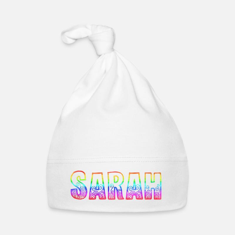 sarah rs regenbogen Baby Bio-Mütze