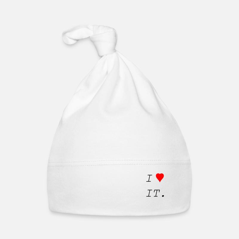 JE L’AIME Bonnet bio Bébé