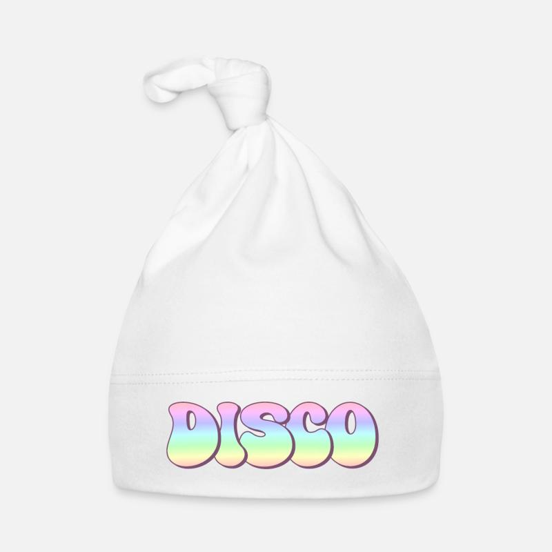 Disco - Baby Bio-Mütze - Weiß