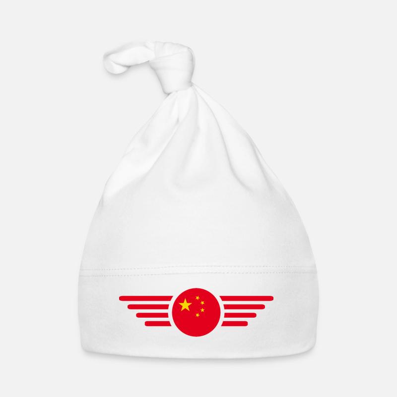 T-shirt de conception de style chinois Bonnet bio Bébé