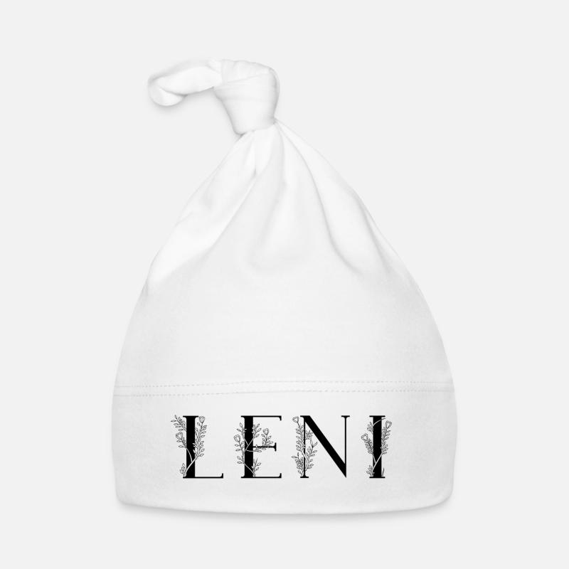 Name - Leni Baby Bio-Mütze
