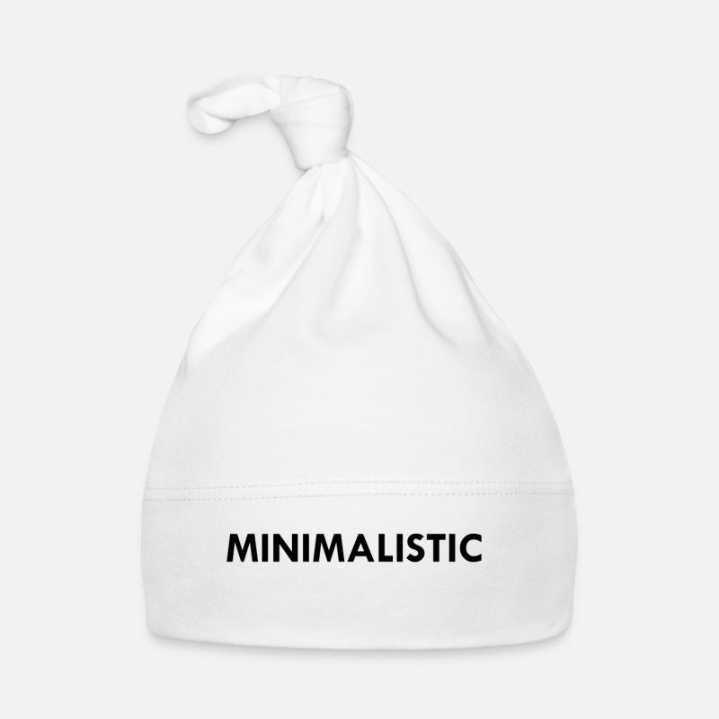 Minimalistisch Baby Bio-Mütze