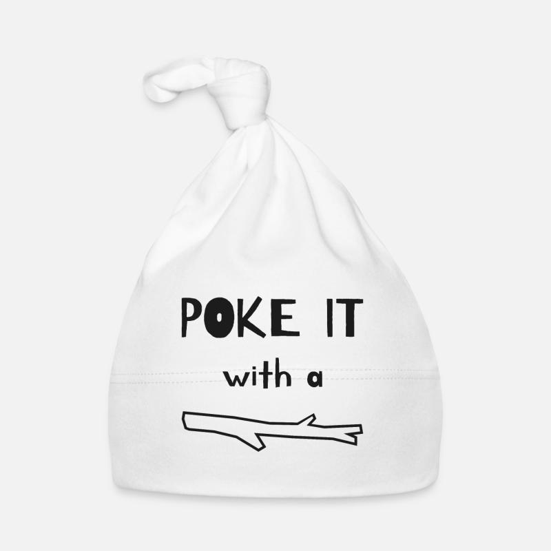 Poke it With a Stick Baby Bio-Mütze