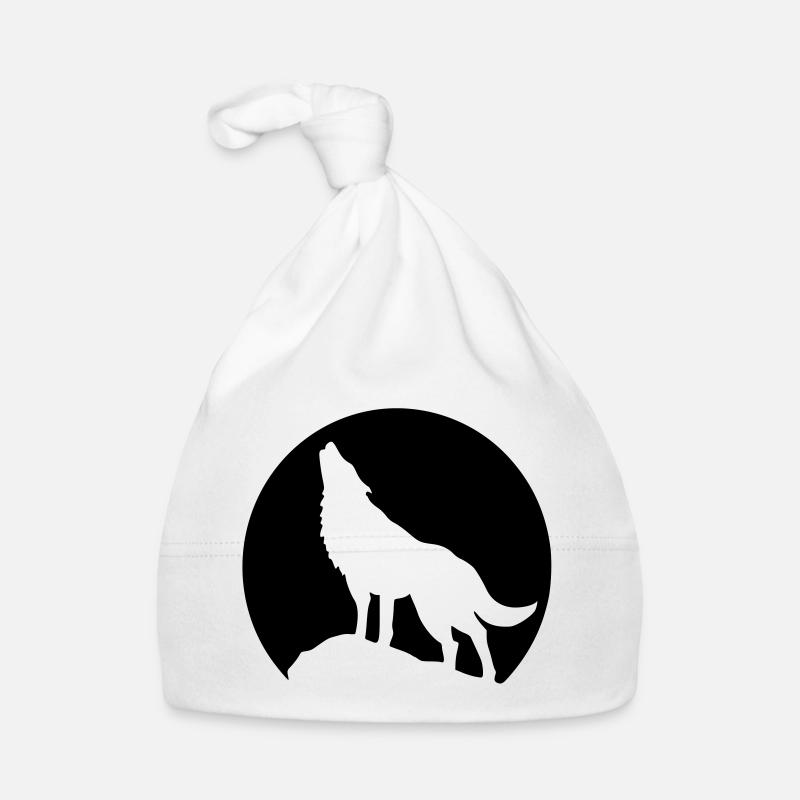 lune de loup Bonnet bio Bébé
