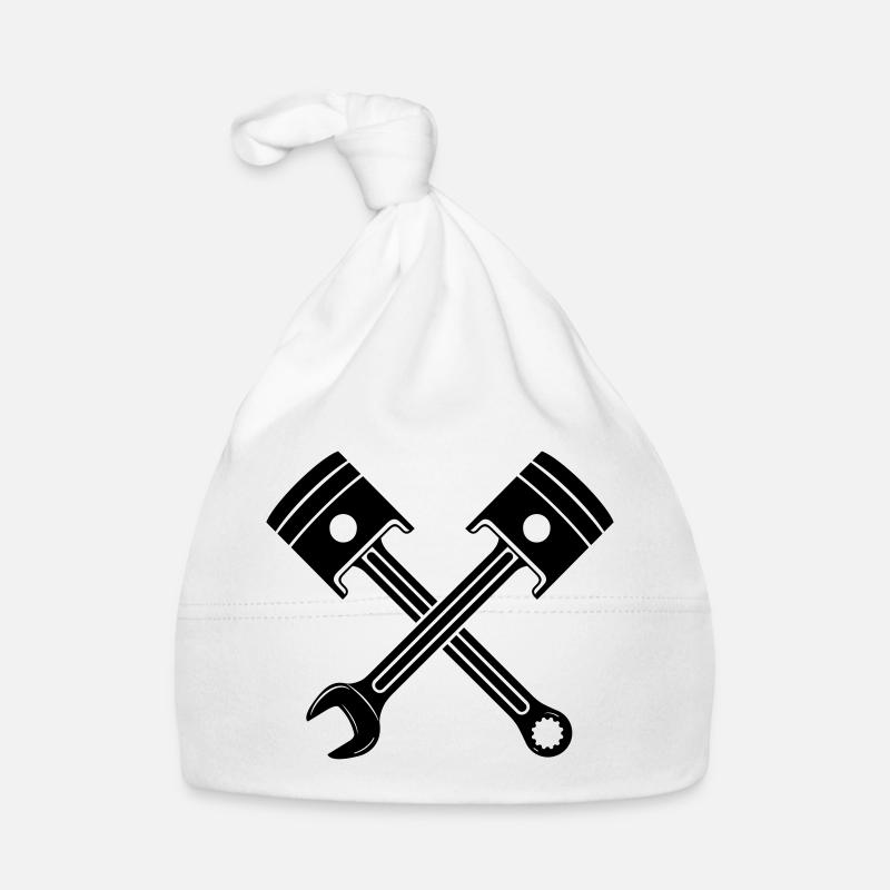Clé de piston du moteur croisée Bonnet bio Bébé