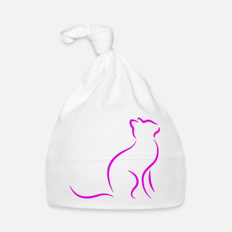 cat Organic Baby Cap