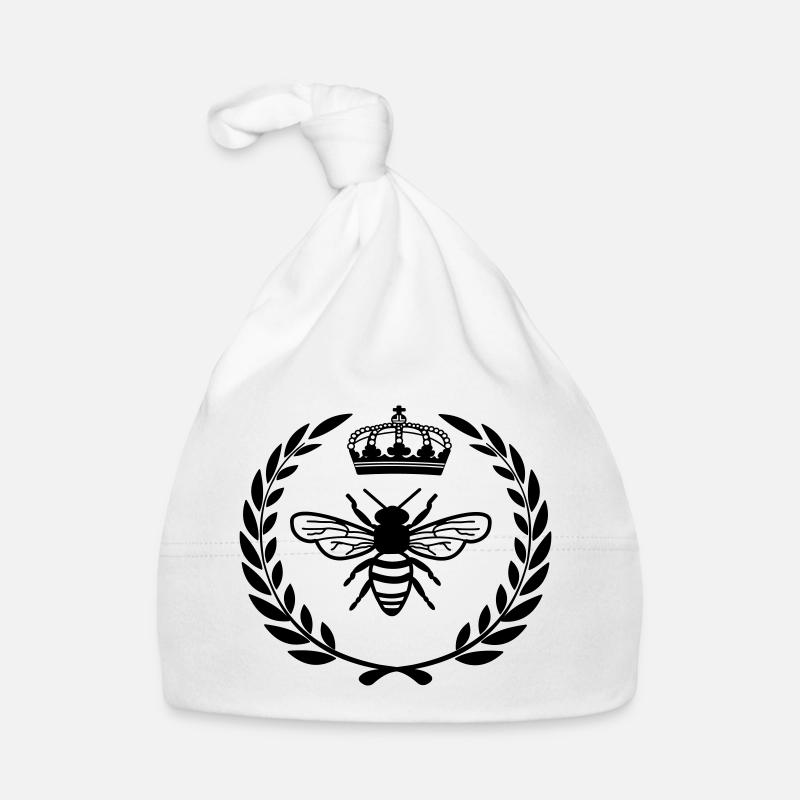 With queen in laurel wreath Organic Baby Cap