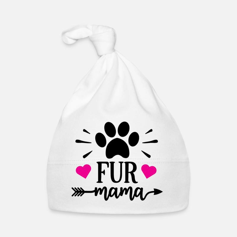Maman à fourrure Bonnet bio Bébé