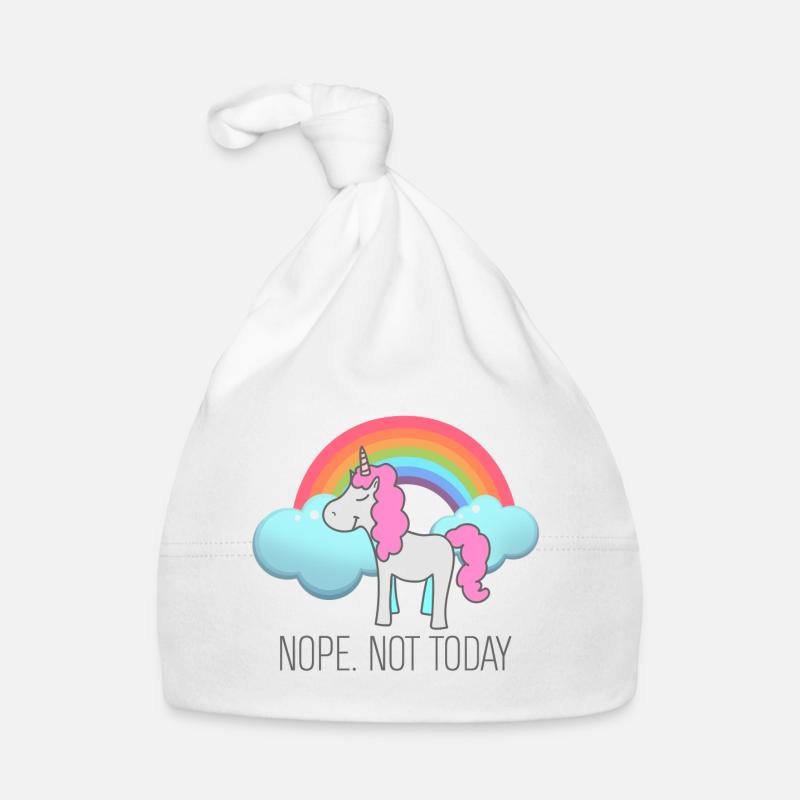 Nope. Not today Organic Baby Cap