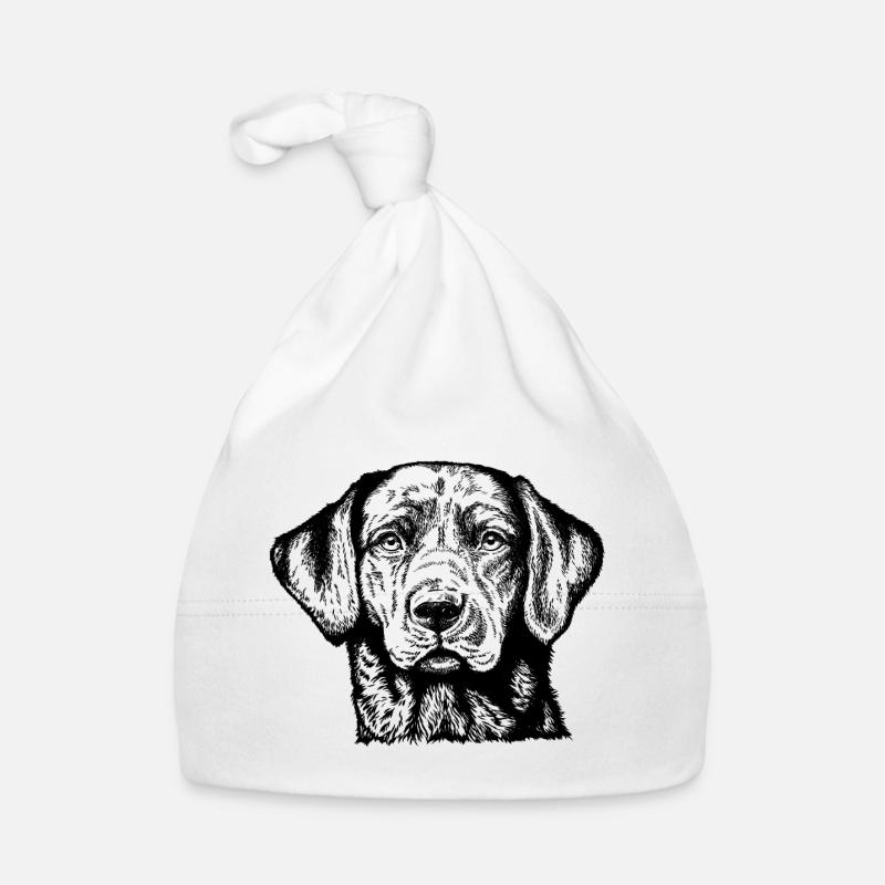 Labrador Retriever Portrait Organic Baby Cap