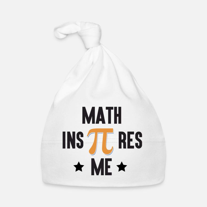 Pi Day - Math Inspires Me Organic Baby Cap