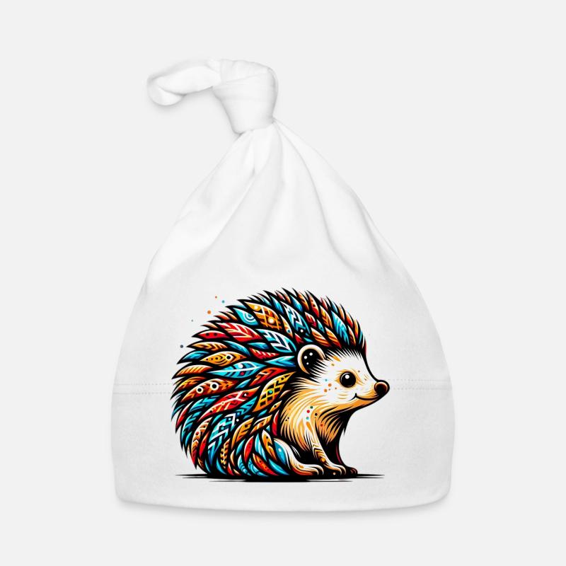 Hedgehog Organic Baby Cap