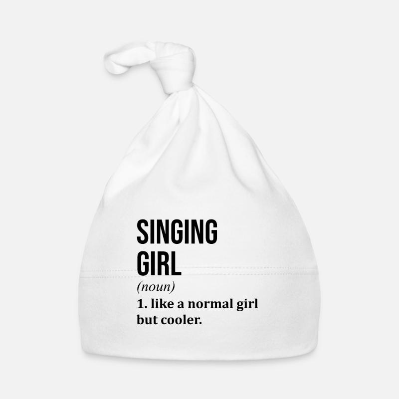Singing Organic Baby Cap