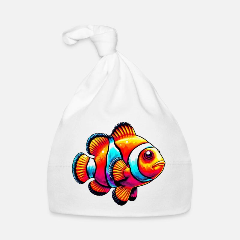 Poisson-clown Bonnet bio Bébé