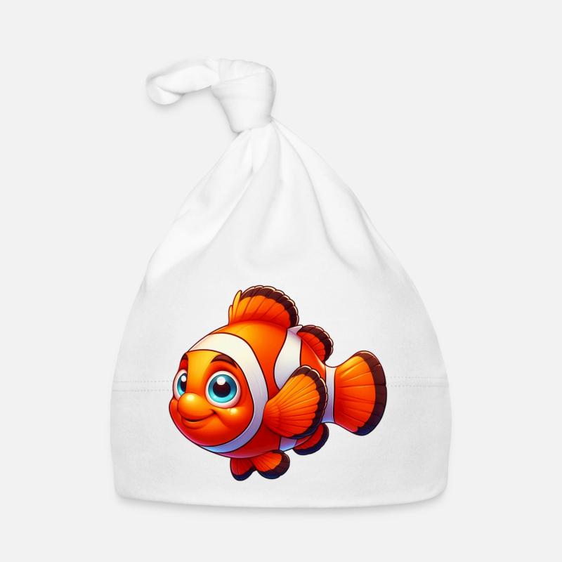 Clownfische Baby Bio-Mütze