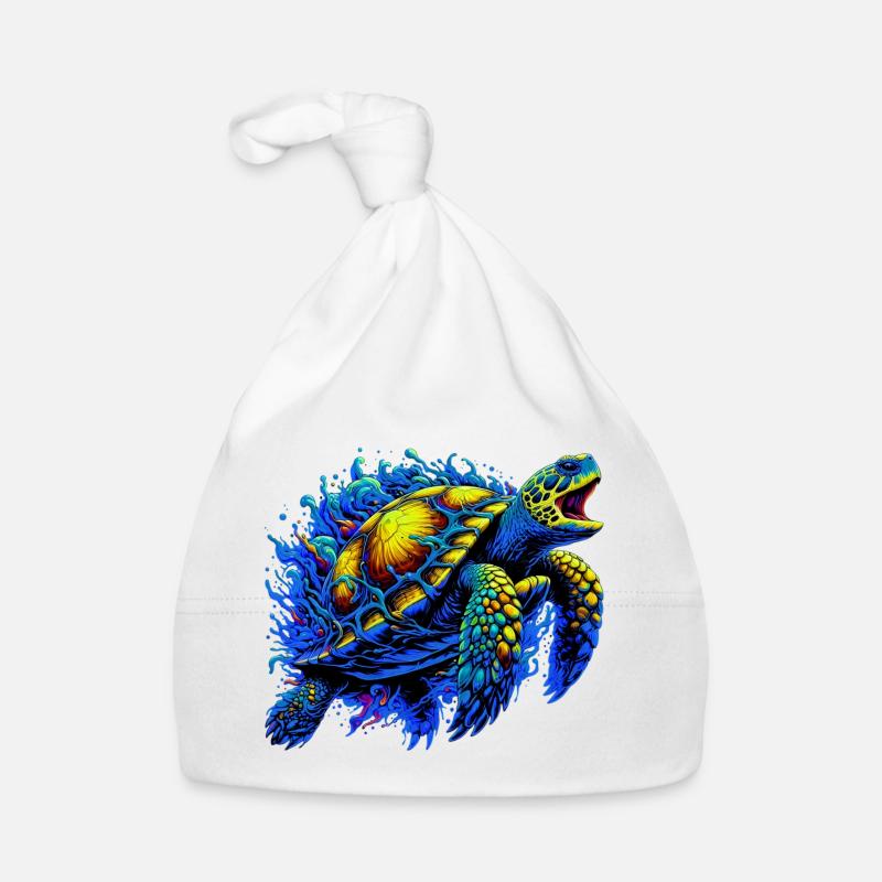 Turtle Organic Baby Cap